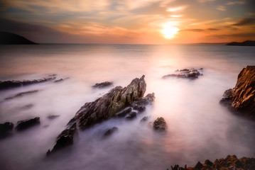 Dunworley sunset, Ireland.