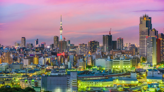 Tokyo Japan Cityscape