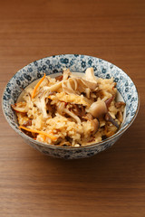 きのこの炊き込みご飯