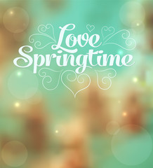 love springtime