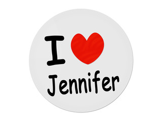 I love Jennifer