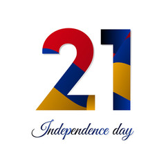 Armenia independence day. Vector illustration.