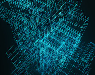 Abstract technology background