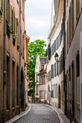 Obraz premium Beautiful view of ancient buildings at Strasbourg, Alsace, France