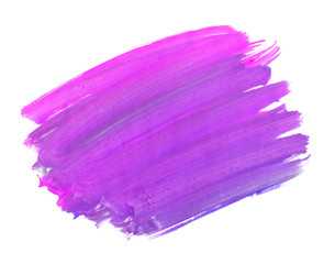 A fragment of the violet and purple background painted with watercolors