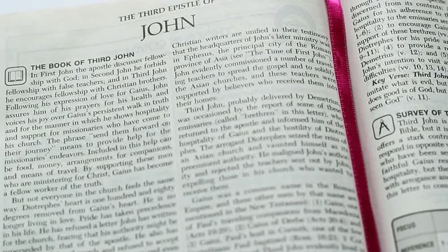 The Third Epistle Of John