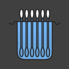 Earsticks package color icon
