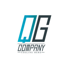 Initial Letter QG Design Logo Template