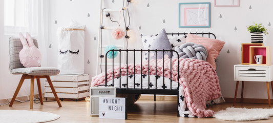 Colorful kids room with rugs © Photographee.eu