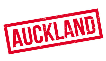 Auckland rubber stamp. Grunge design with dust scratches. Effects can be easily removed for a clean, crisp look. Color is easily changed.