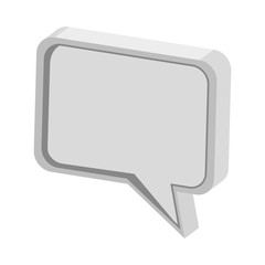 speech bubble isolated icon