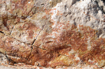 Texture of stone rock
