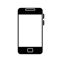 smartphone device isolated icon