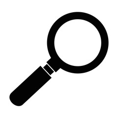 magnifying glass isolated icon