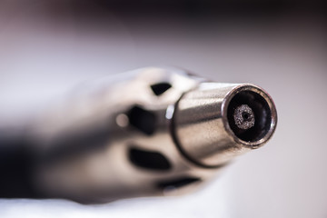 Dettaglio di cannello da saldatura