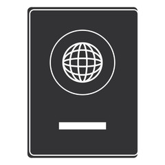 passport document isolated icon vector illustration design
