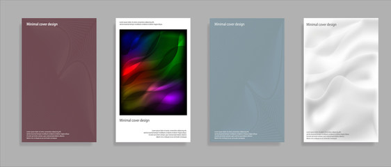 Artistic covers design. Creative fluid colors backgrounds. Trendy design. Eps10 vector.