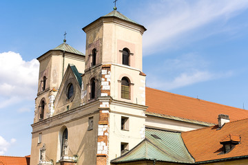 Fototapeta na wymiar Benedictine Abbey in Tyniec (Poland)
