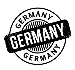 Germany rubber stamp. Grunge design with dust scratches. Effects can be easily removed for a clean, crisp look. Color is easily changed.