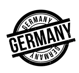 Germany rubber stamp. Grunge design with dust scratches. Effects can be easily removed for a clean, crisp look. Color is easily changed.