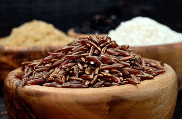rice on table