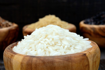 rice on table