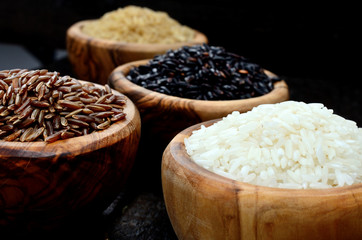 rice on table