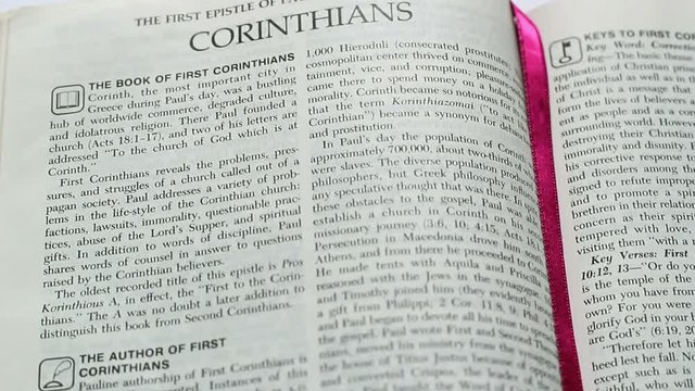 The First Epistle Of Corinthians
