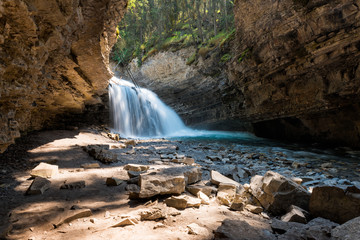 Johnston Canyon Waterfall
