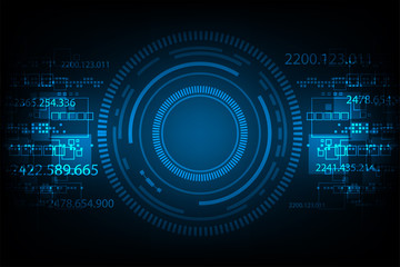 Vector abstract background technology concept.