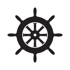 Fototapeta premium steering wheel ship 