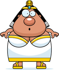 Surprised Cartoon Cleopatra