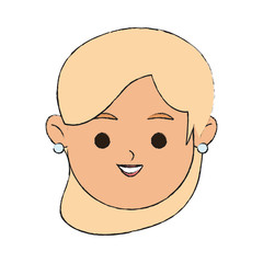 happy woman icon image vector illustration design