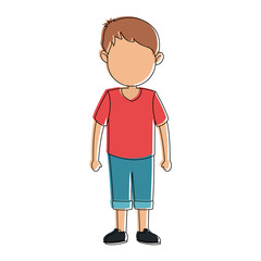 faceless man icon image vector illustration design