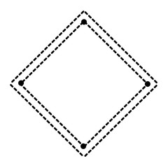 road sign icon over white background vector illustration