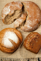 assorted bread and pastry