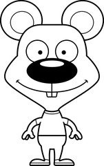 Cartoon Smiling Mouse
