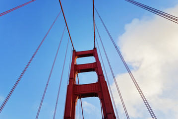 Golden Gate Bridge. San Francisco. California. USA.