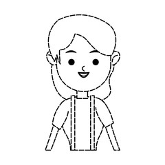 happy woman icon image vector illustration design