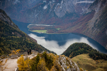 Autumnal landscape in the mountains