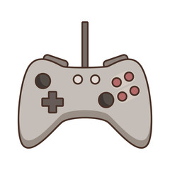 Console gamepad console icon vector illustration graphic design