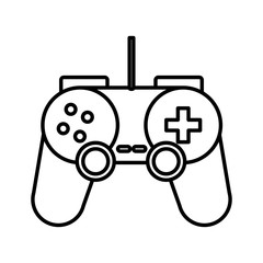 Old console gamepad icon vector illustration graphic design