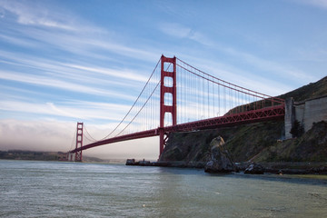 Fototapeta na wymiar Golden Gate Bridge. San Francisco. California. USA.