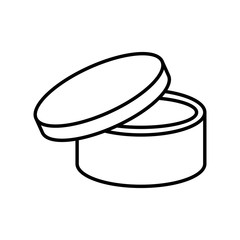 Powder make up icon vector illustration graphic design