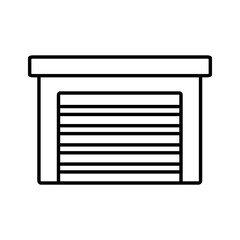 Garage isolated symbol icon vector illustration graphic design