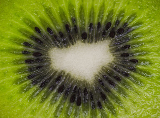 Kiwifrucht im Detail