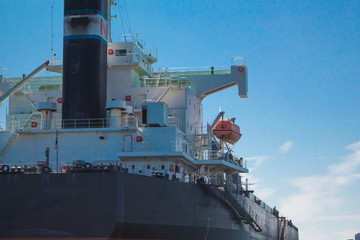 Photo of big cargo ship