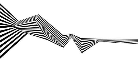 black and white stripe line pattern abstract graphic