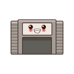 Old videogame cassette icon vector illustration graphic design