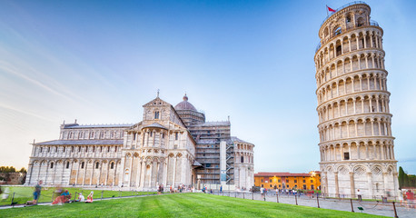 Public square of miracle in Pisa